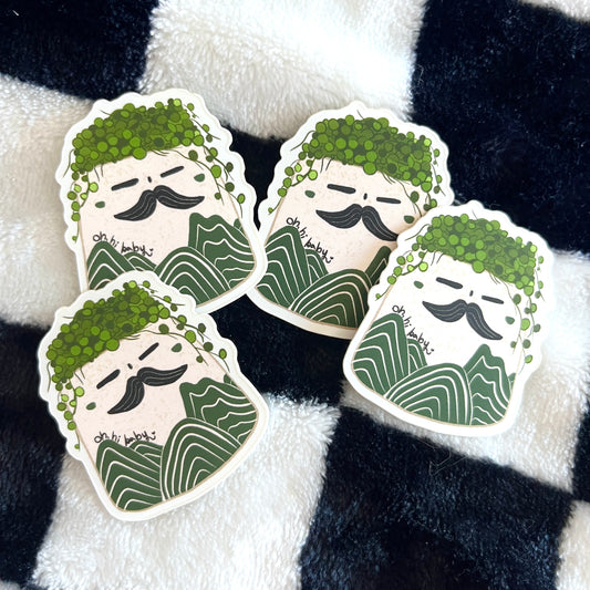 Mountain Little Forest Sticker