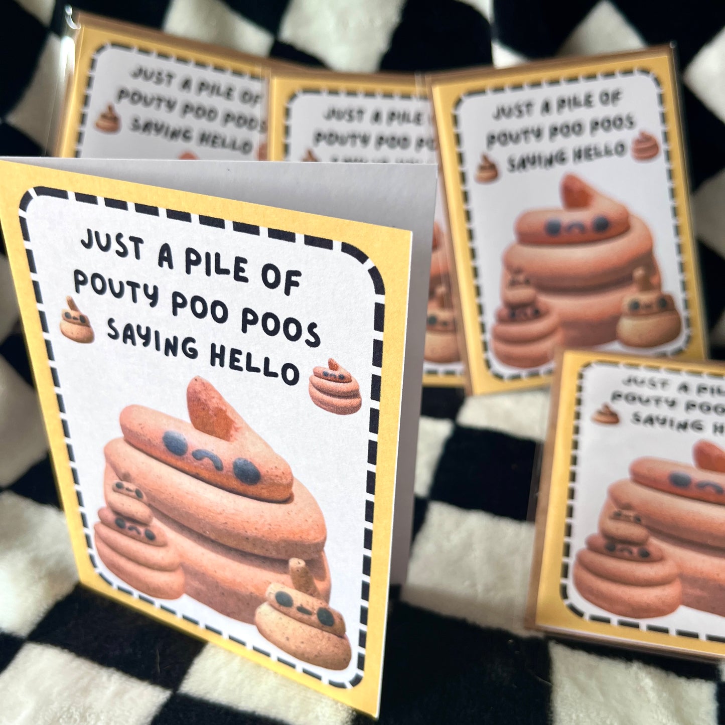 Pile of $hit Little Forest Greeting Cards