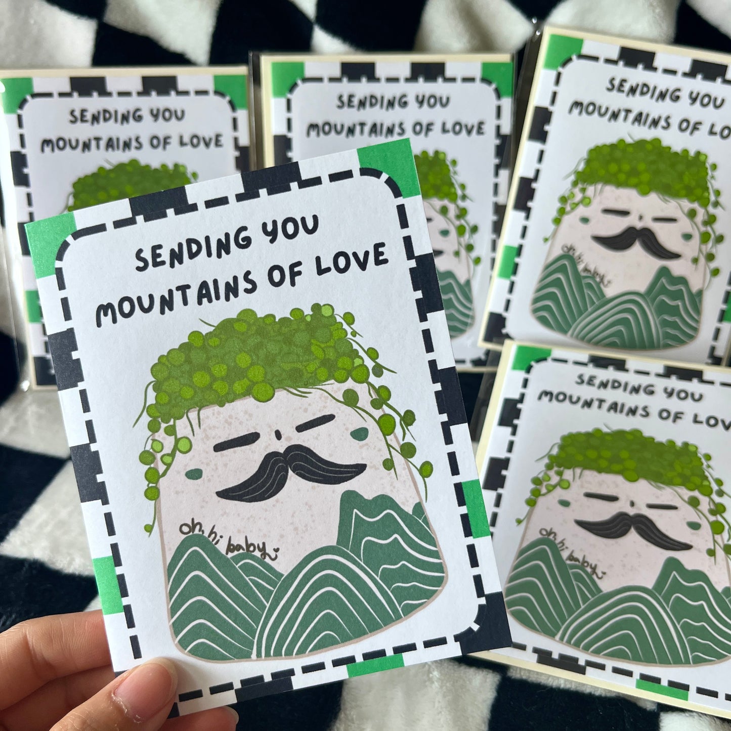 Mountain God of Love Little Forest Greeting Cards