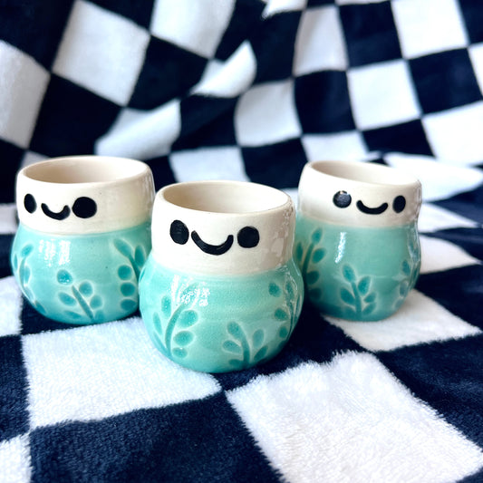 Minty Espresso Cups