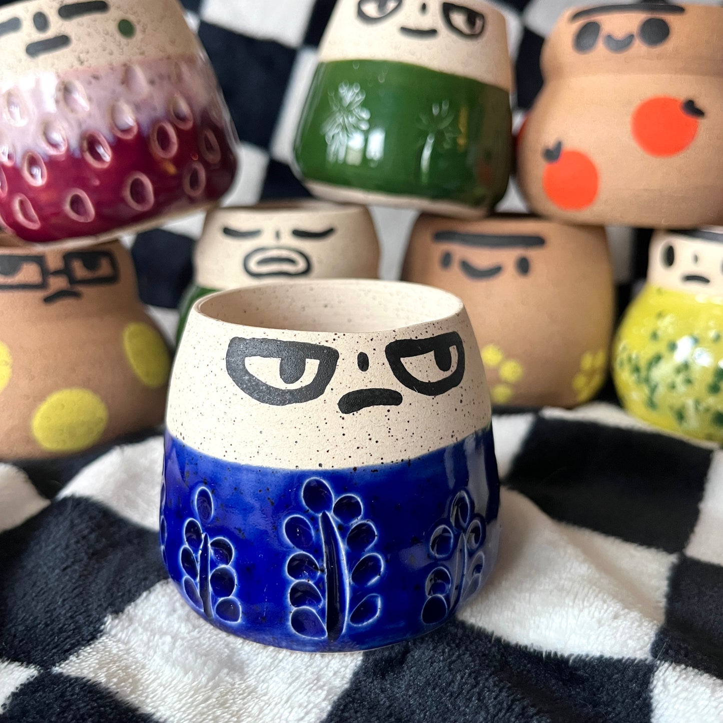 One-of-a-kind Little Forest Planters January Edition