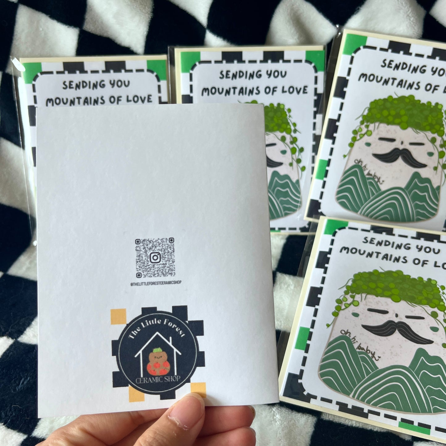 Mountain God of Love Little Forest Greeting Cards