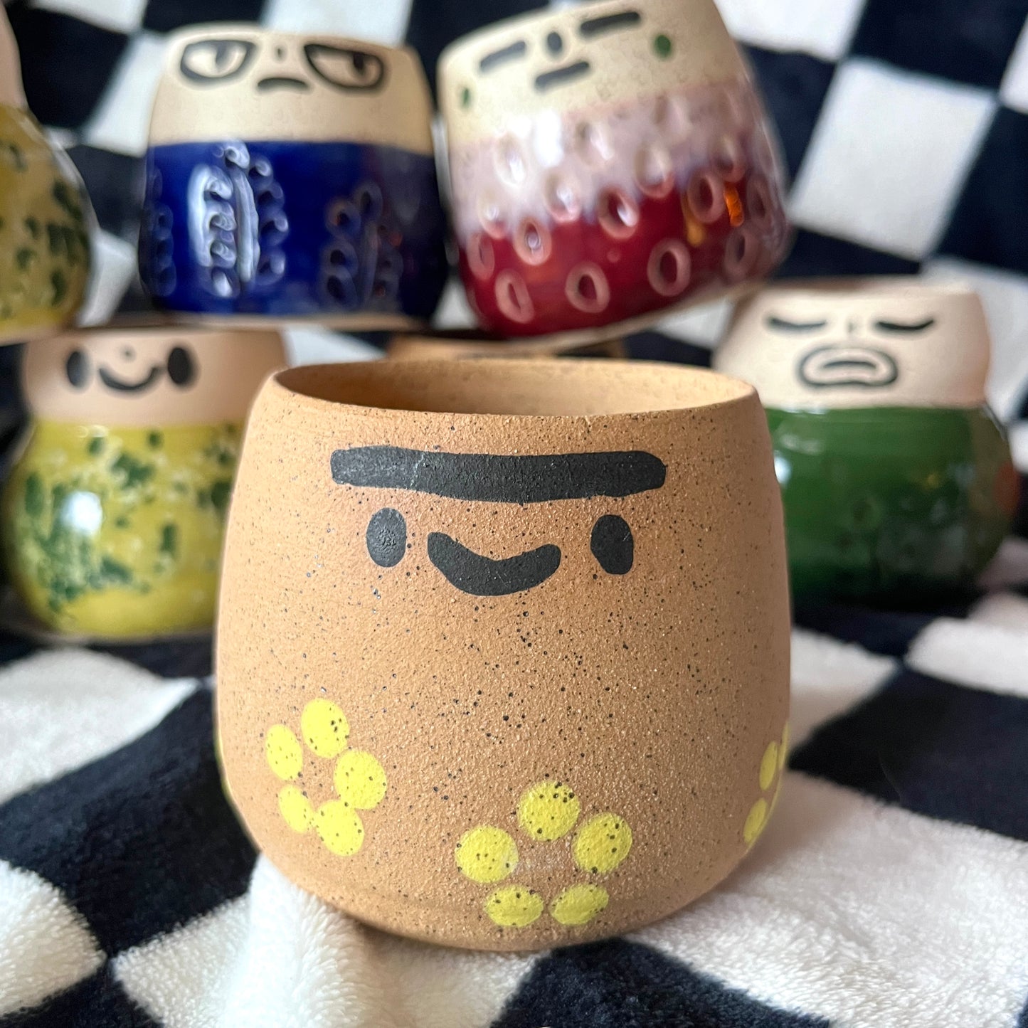 One-of-a-kind Little Forest Planters January Edition