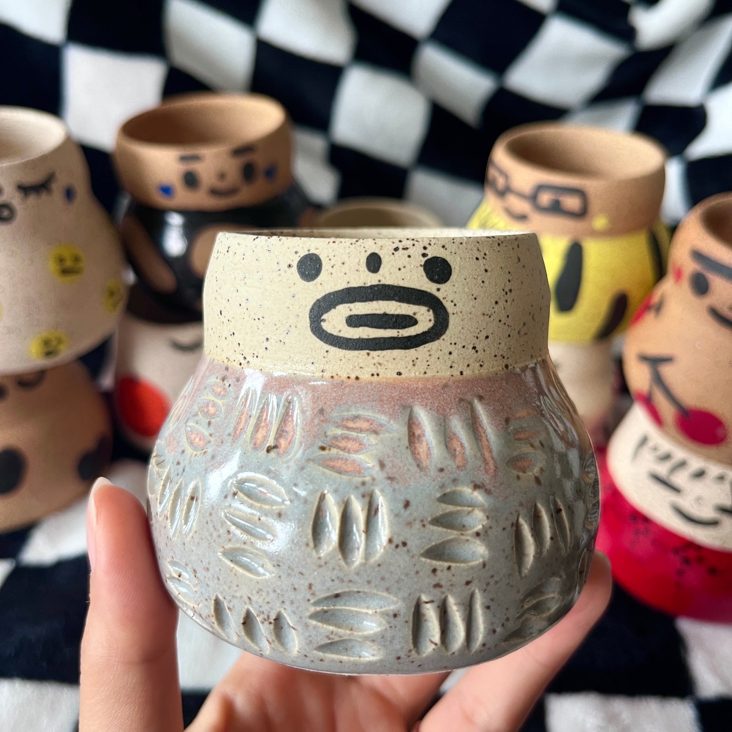 One-of-a-kind Little Forest Planters September Edition