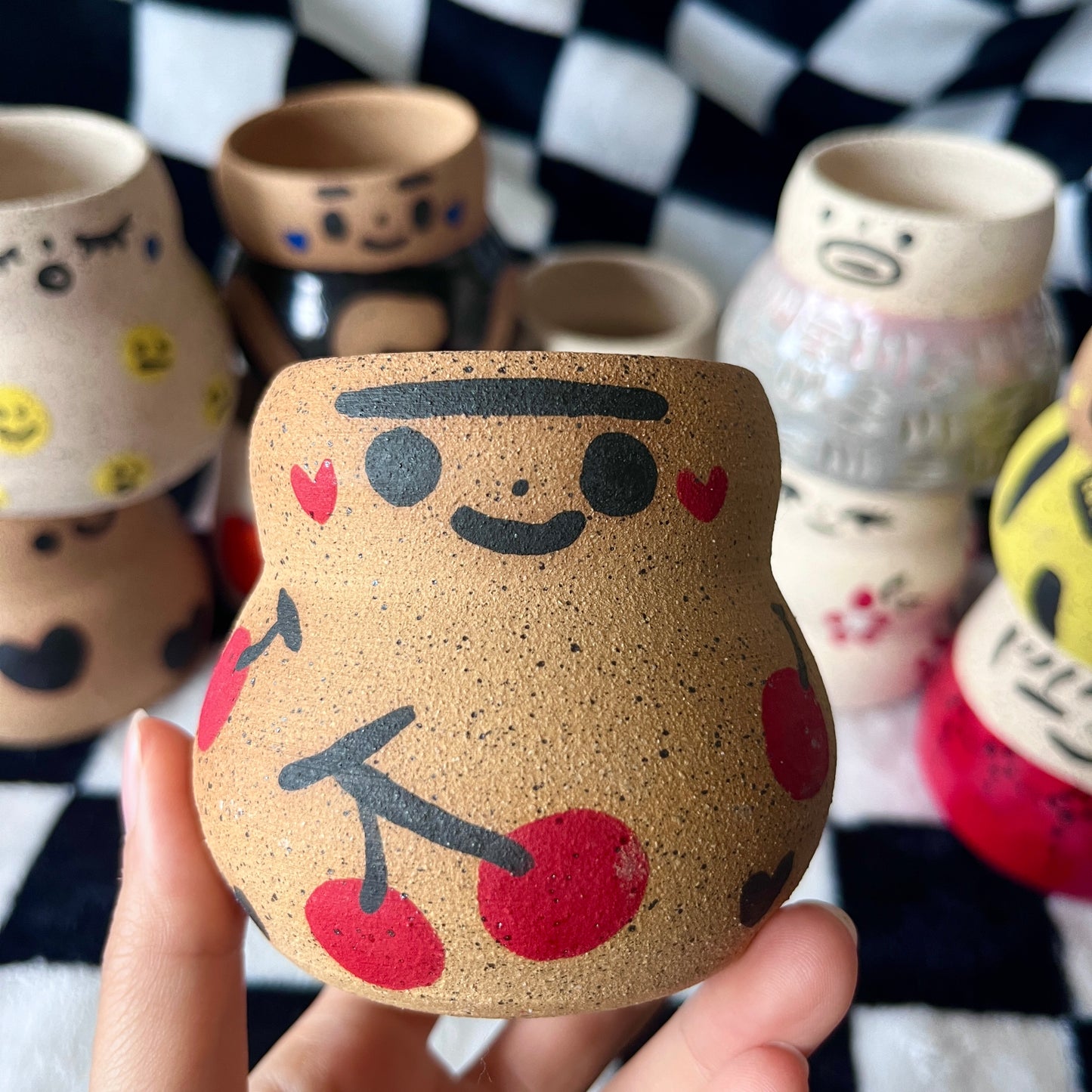 One-of-a-kind Little Forest Planters September Edition