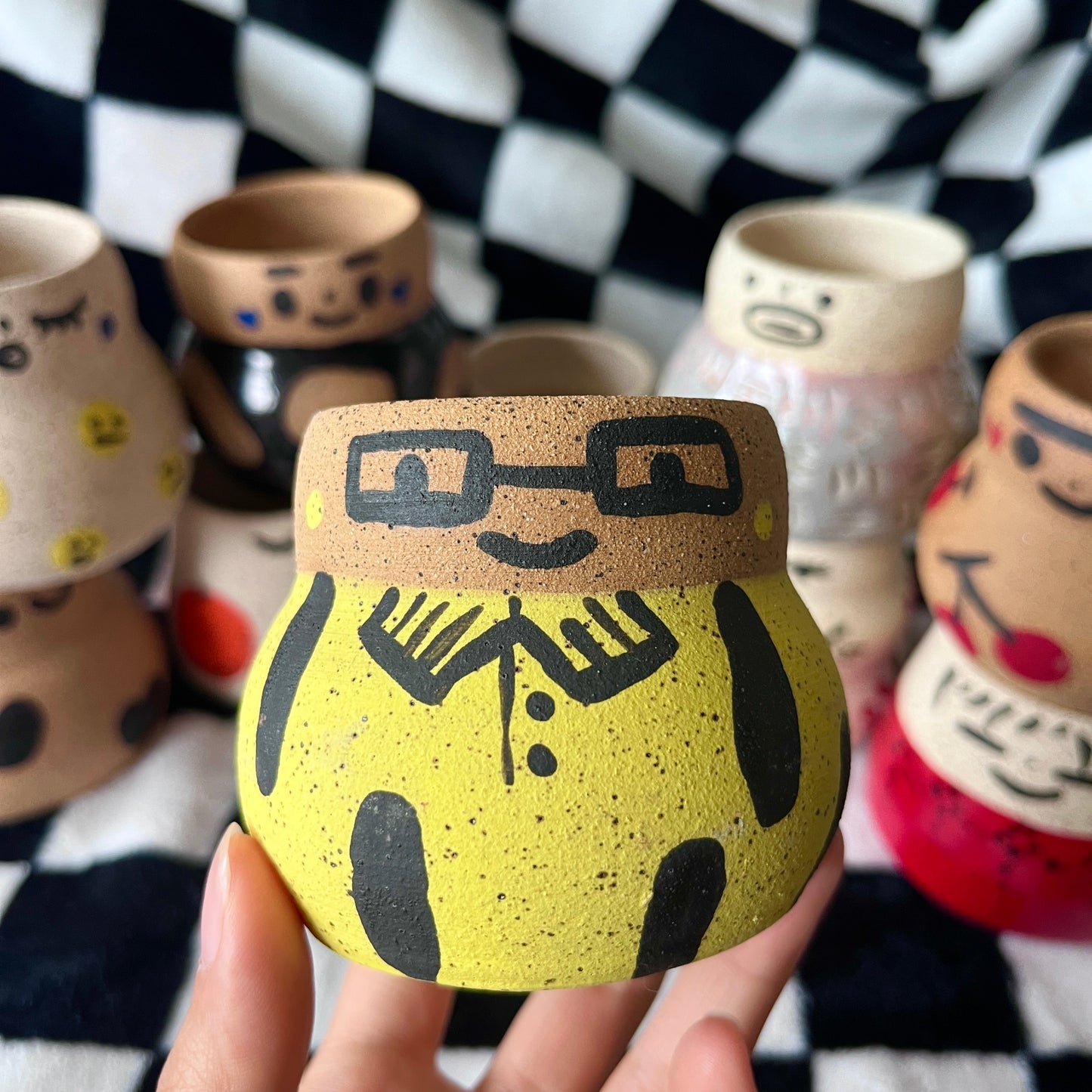 One-of-a-kind Little Forest Planters September Edition
