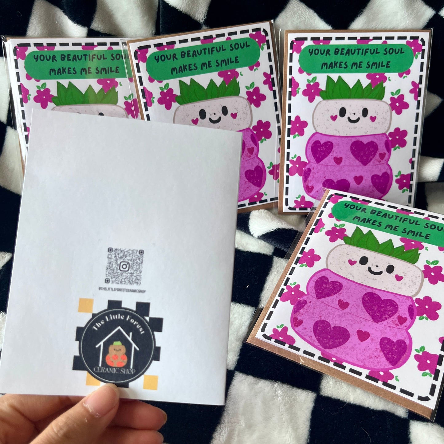 Beautiful Soul Little Forest Greeting Cards