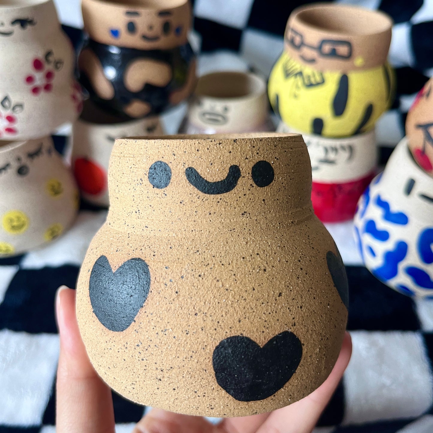 One-of-a-kind Little Forest Planters September Edition
