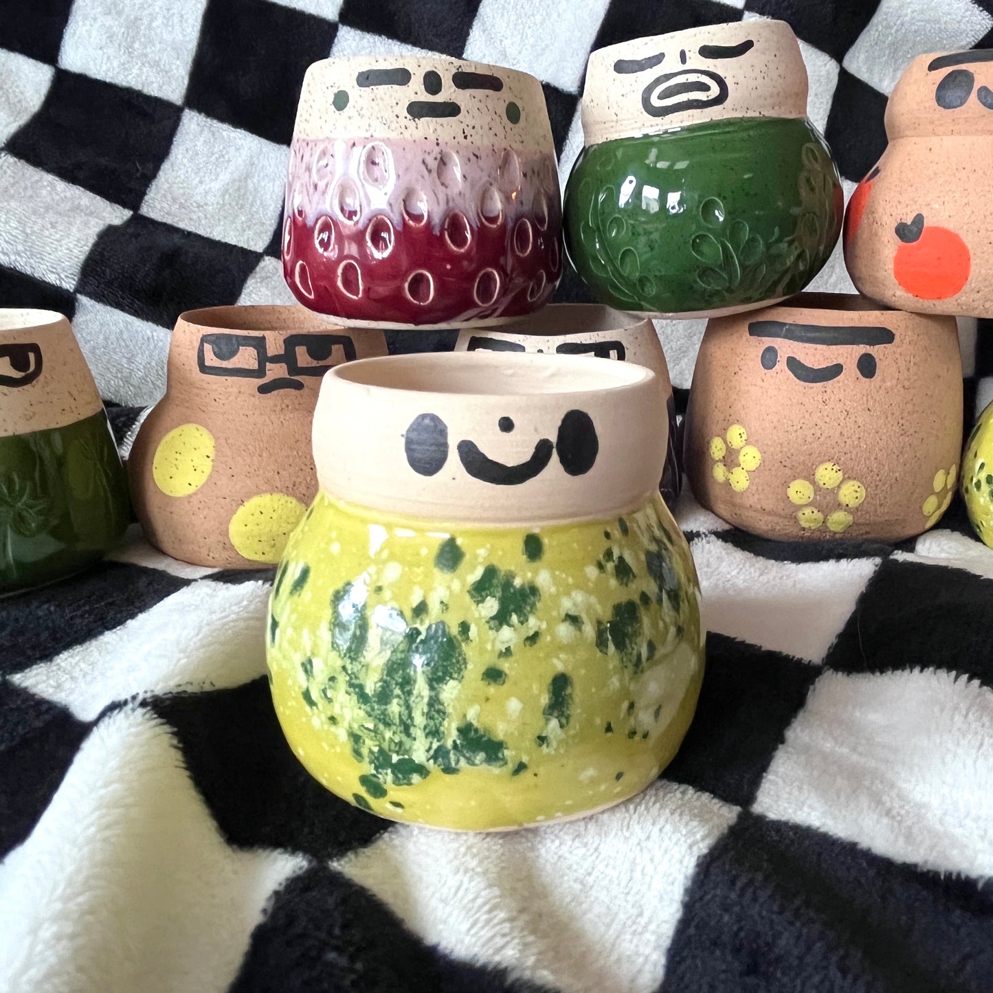 One-of-a-kind Little Forest Planters January Edition