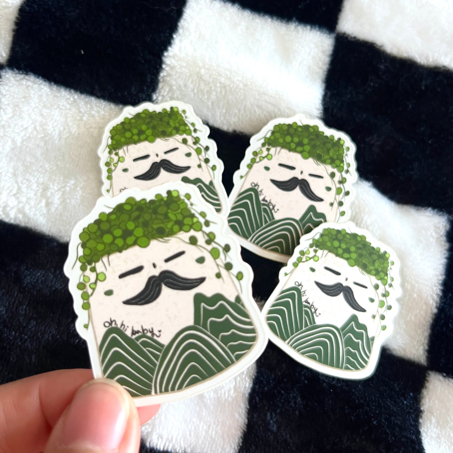 Mountain Little Forest Sticker
