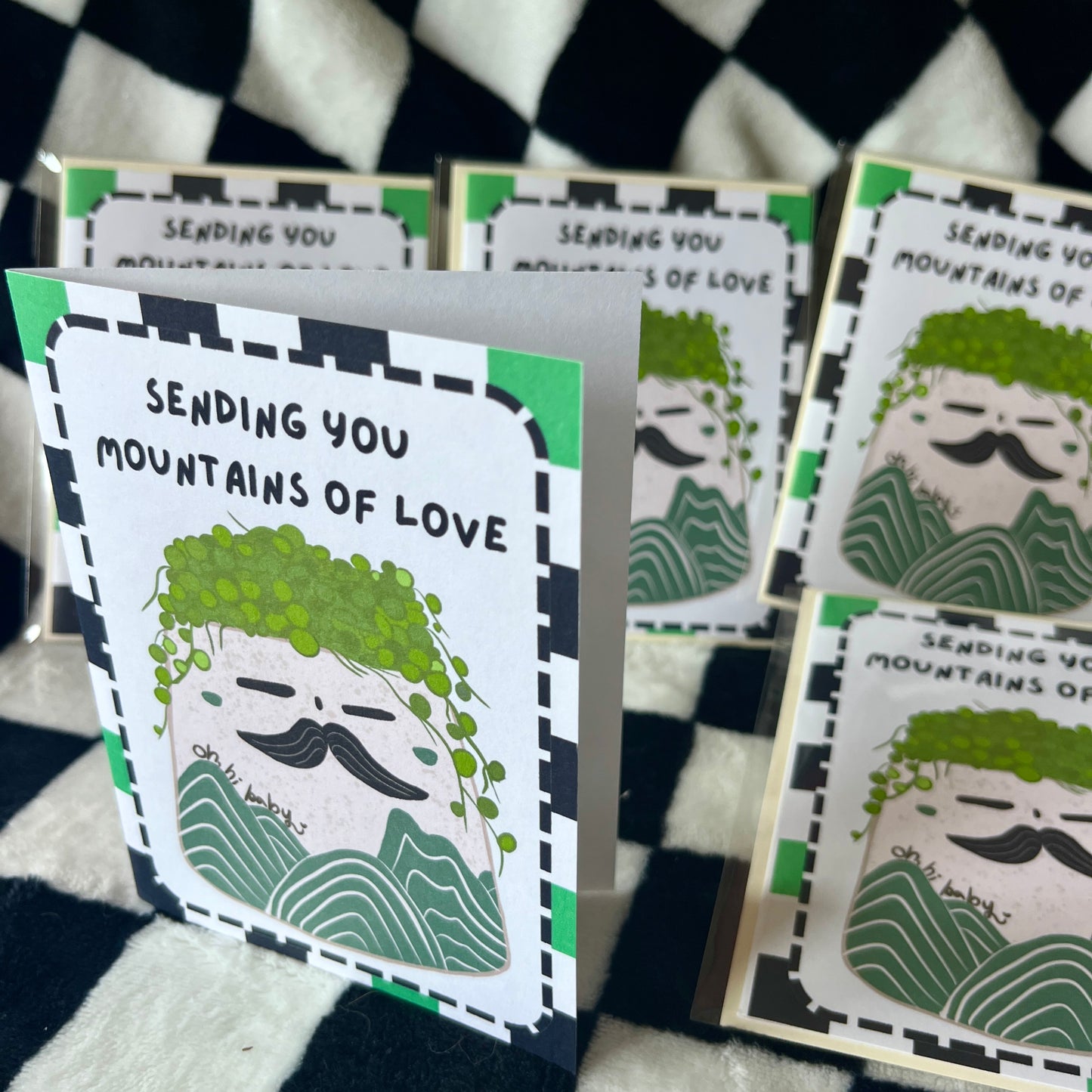 Mountain God of Love Little Forest Greeting Cards