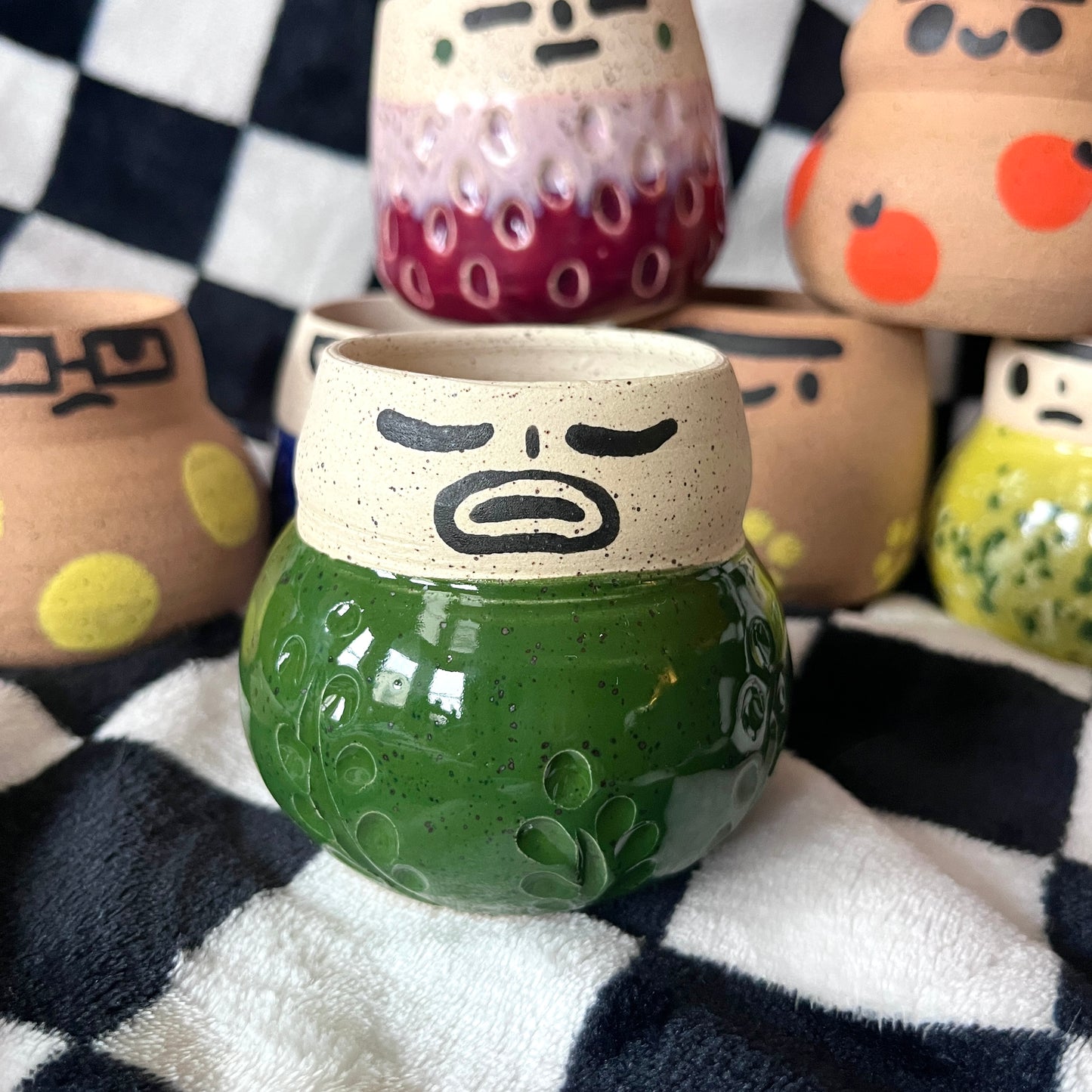 One-of-a-kind Little Forest Planters January Edition