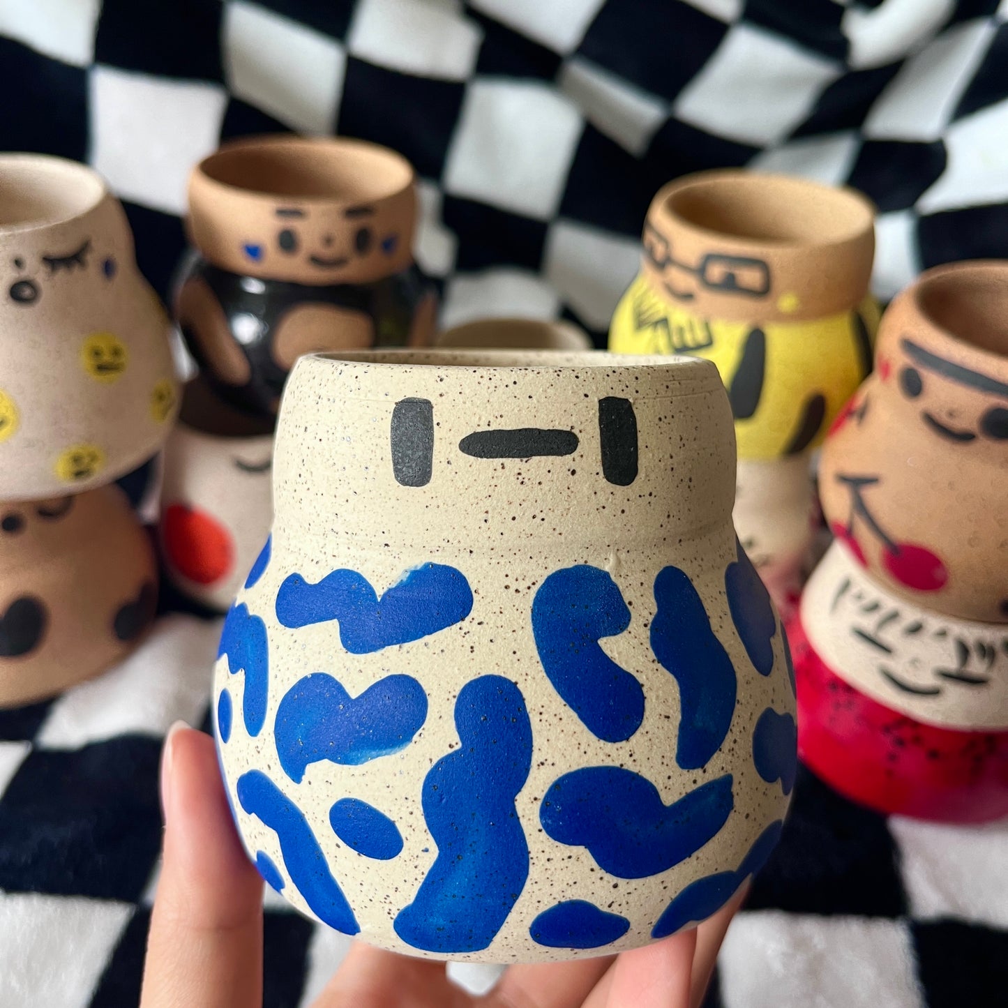One-of-a-kind Little Forest Planters September Edition