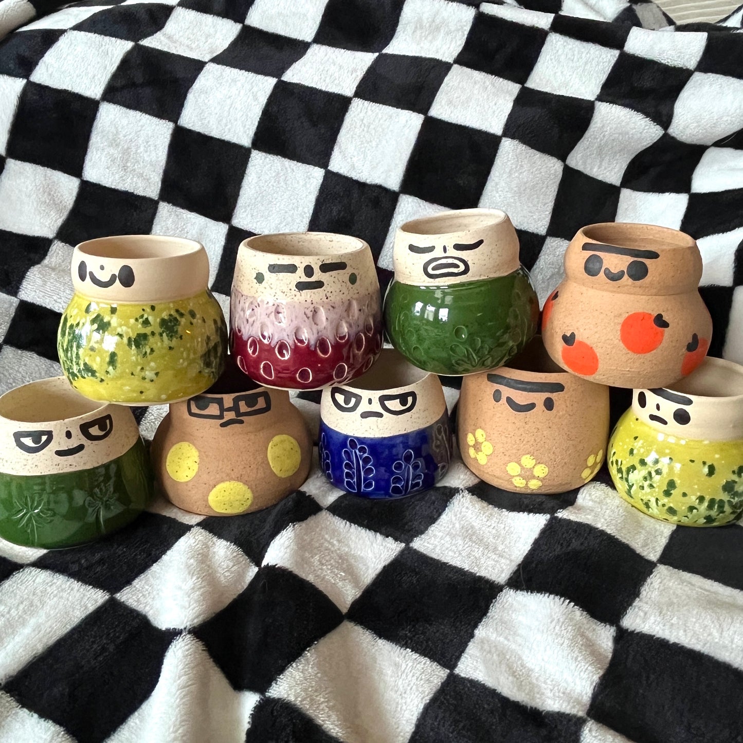 One-of-a-kind Little Forest Planters January Edition