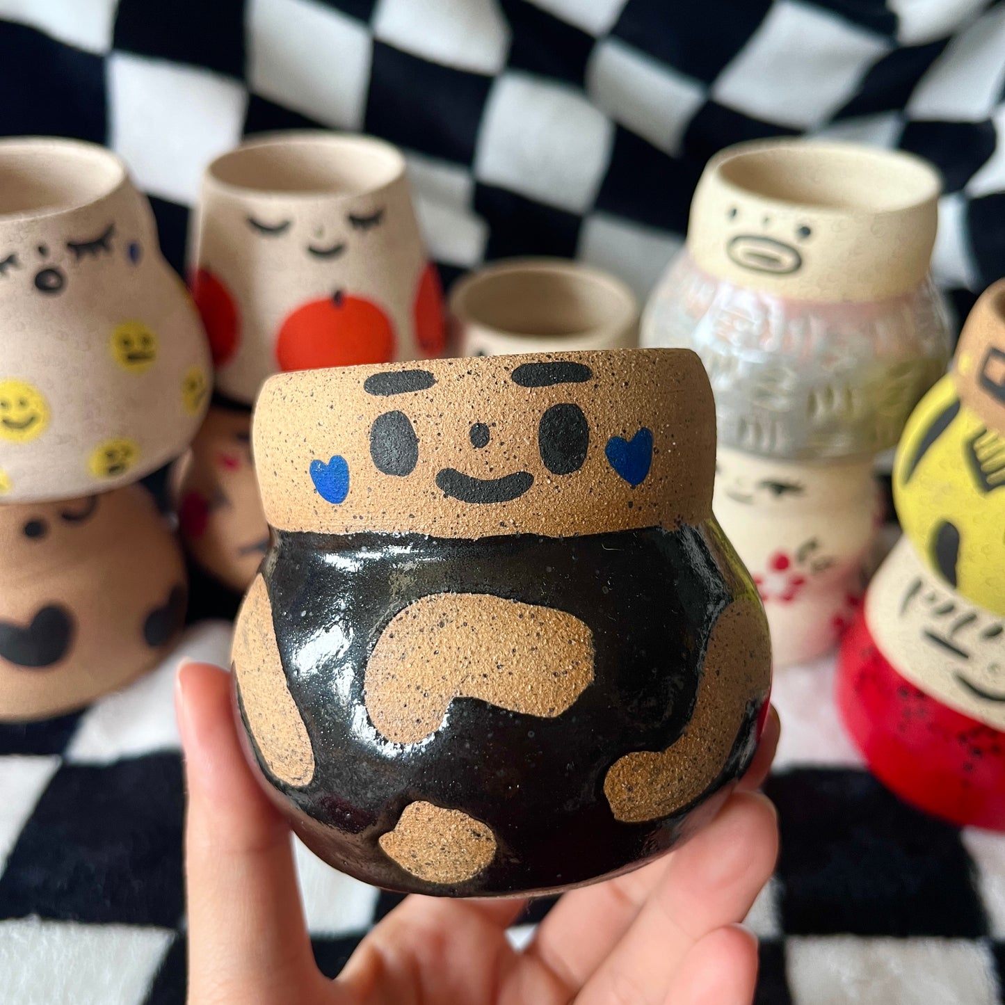 One-of-a-kind Little Forest Planters September Edition