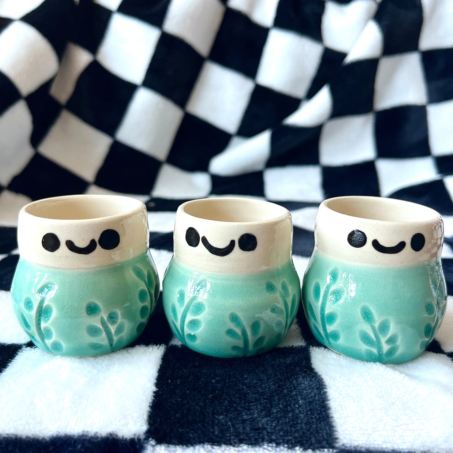 Minty Espresso Cups