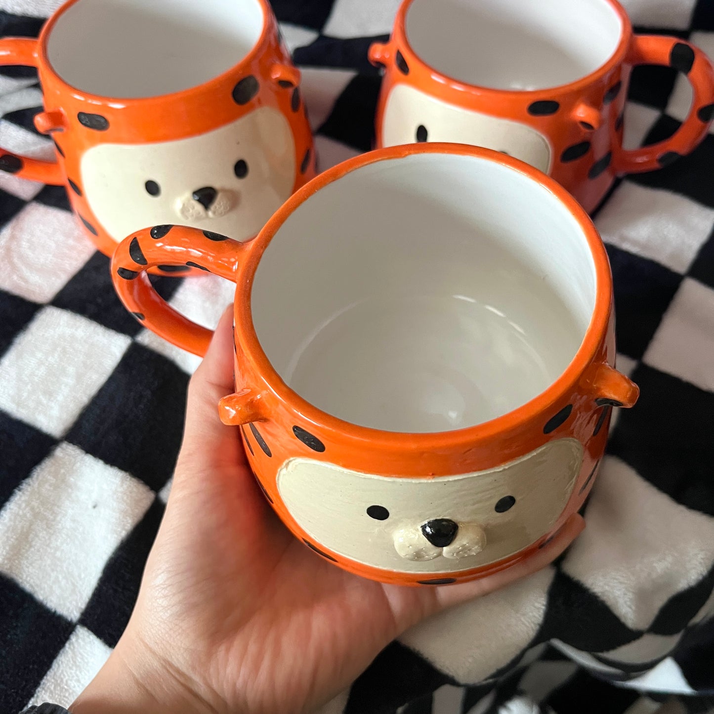 Cheetah mugs