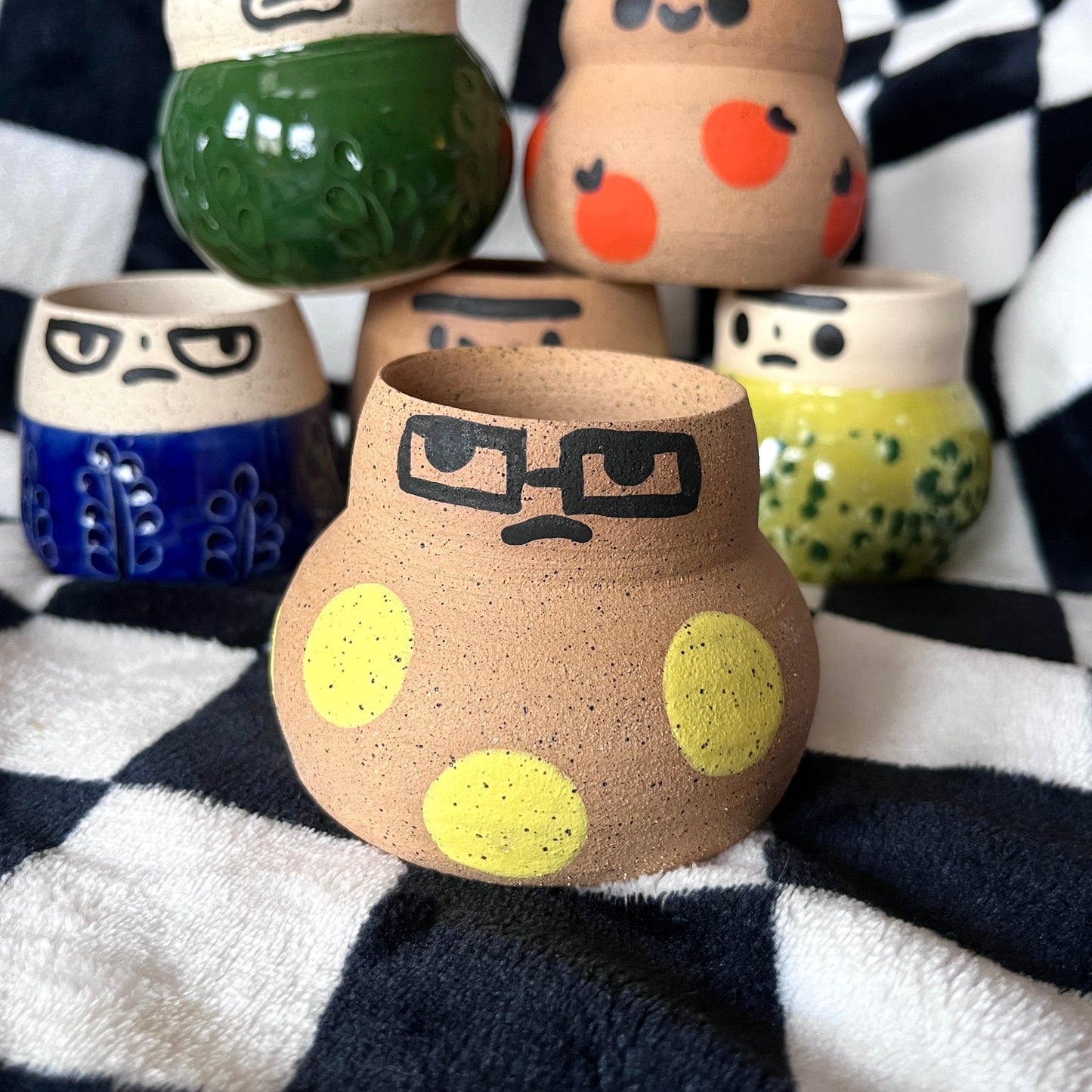 One-of-a-kind Little Forest Planters January Edition