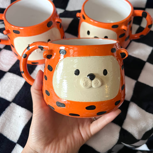 Cheetah mugs