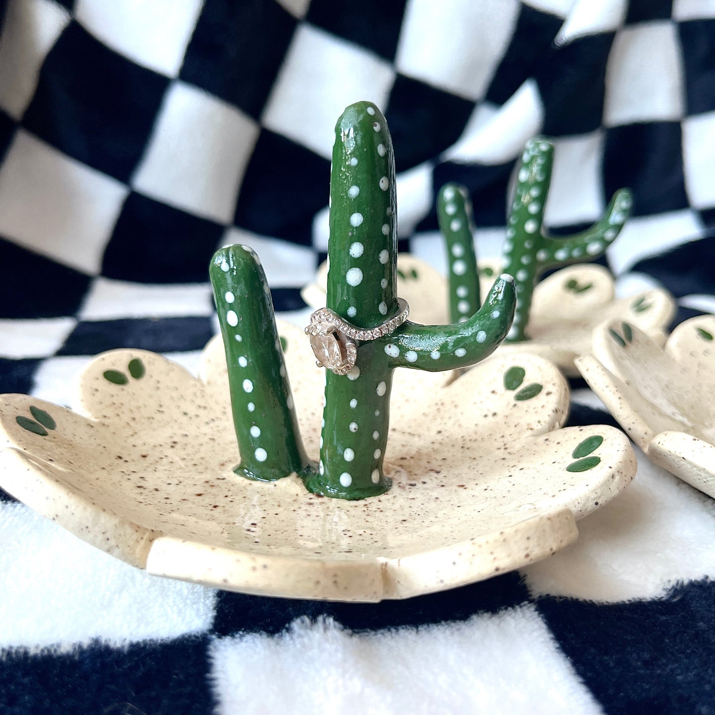 Cactus Ring Holder
