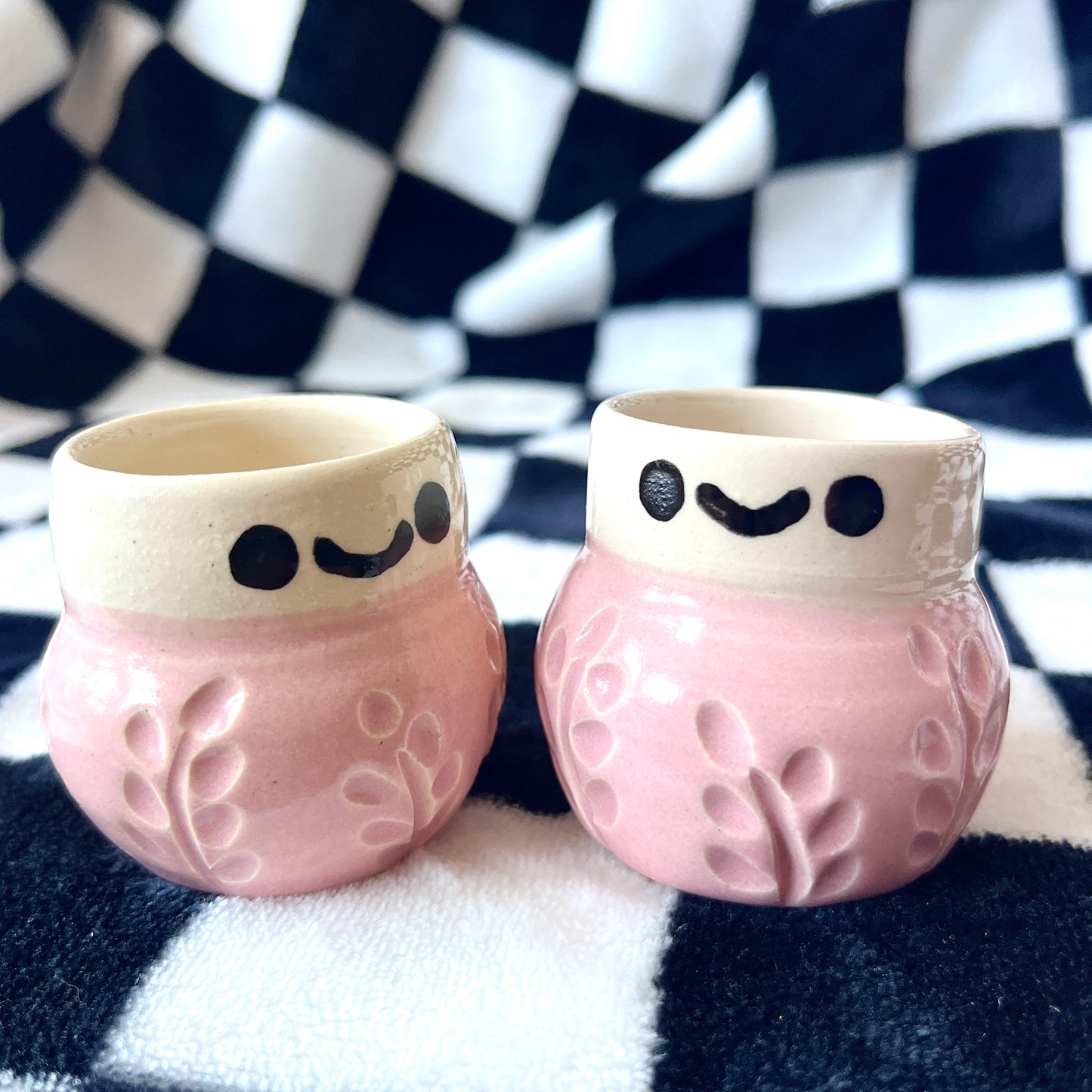 Pink Lady Espresso Cups