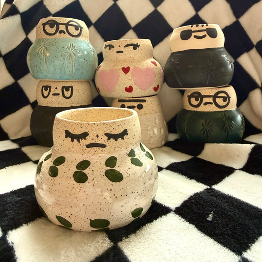 One-of-a-kind Little Forest Planters