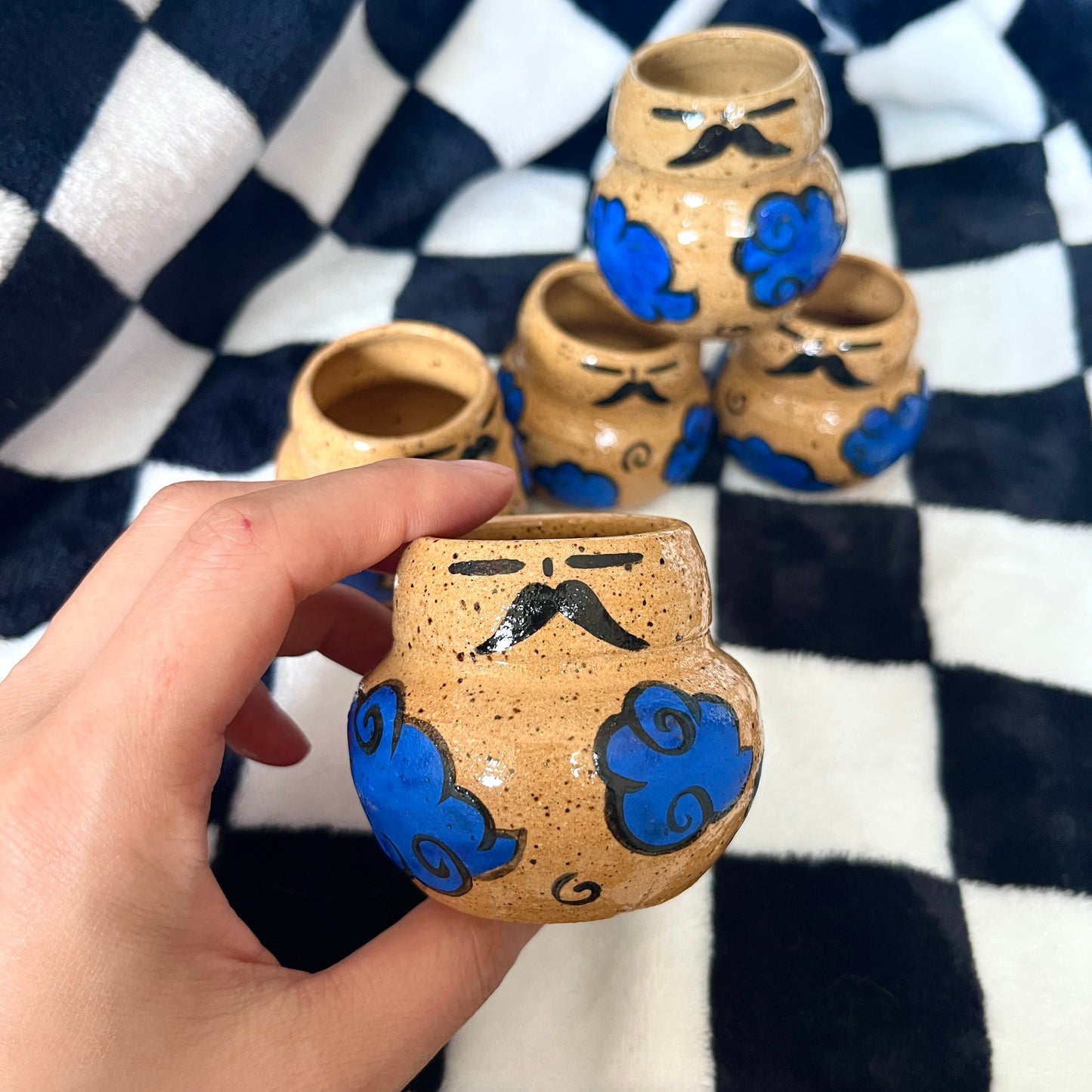 Mustache man Espresso Cups 🥸