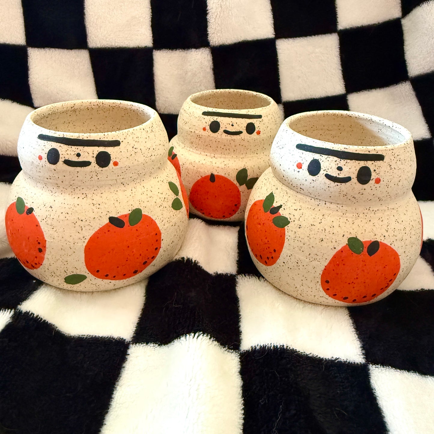 Orangey Little Forest Planter