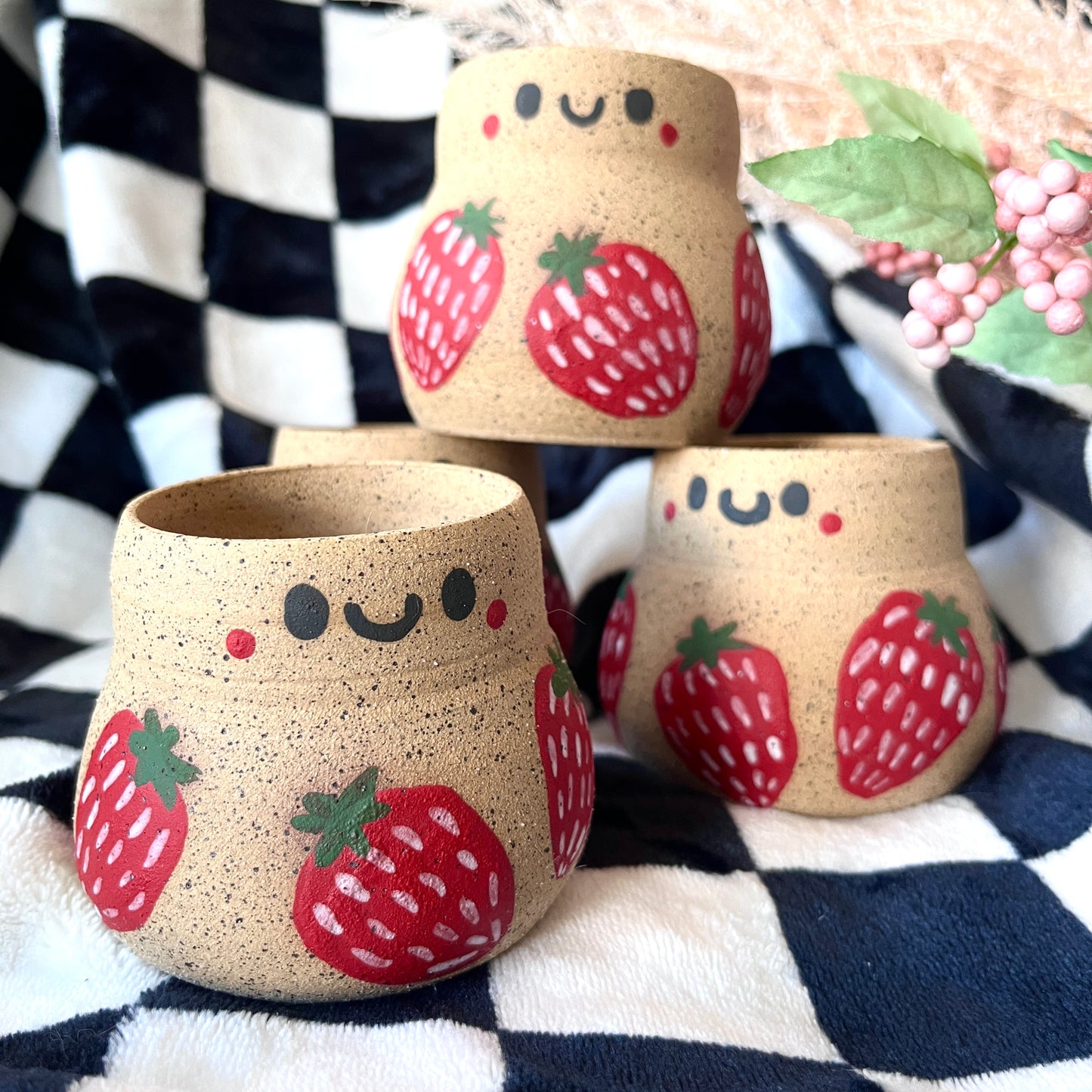 Strawberry Little Forest Planter
