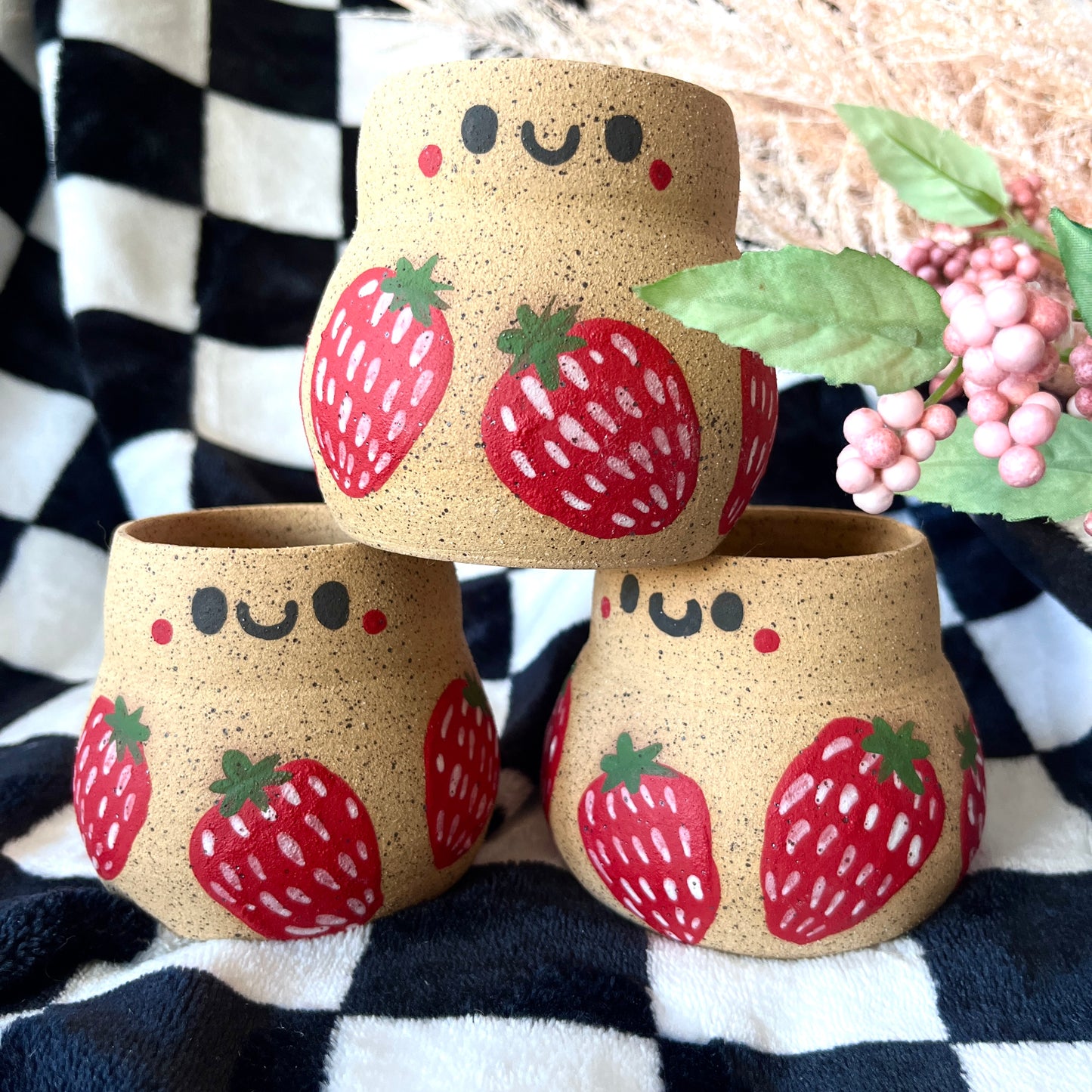 Strawberry Little Forest Planter