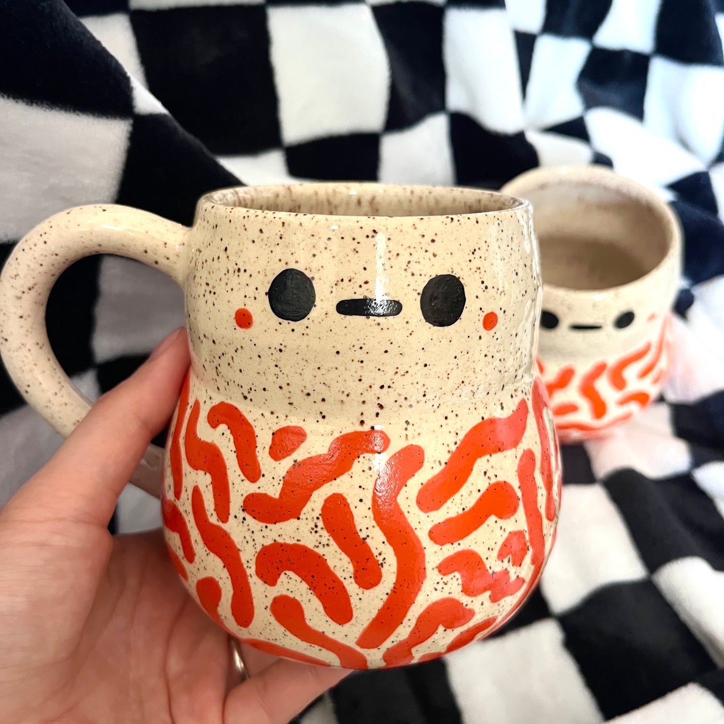 Orange Wiggle Mug