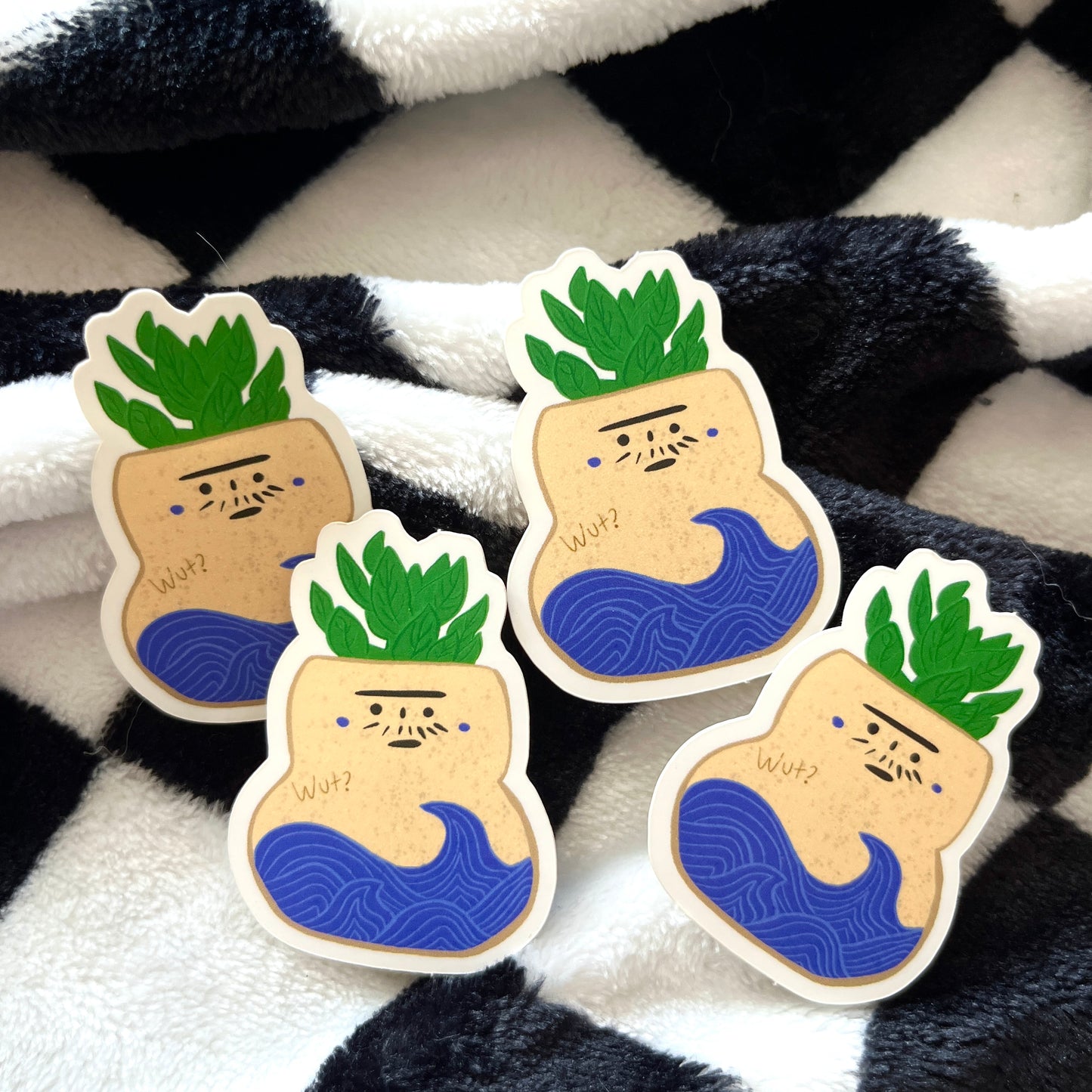 Wave Little Forest Sticker