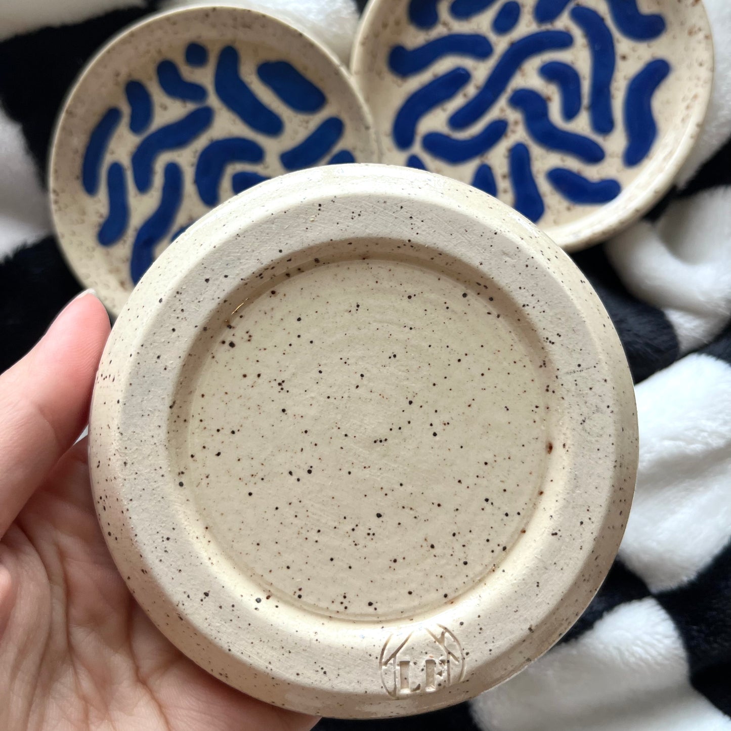 Blue wiggle mini plate
