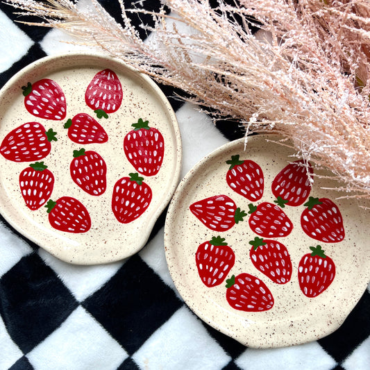 Strawberry Spoon Rest π