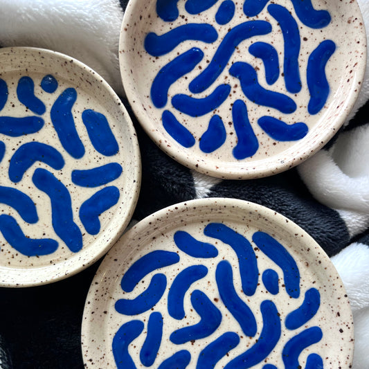 Blue wiggle mini plate