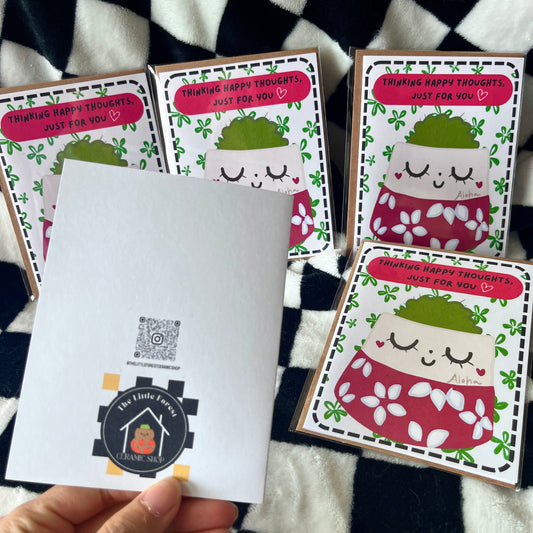 Happy Aloha Little Forest Greeting Cards