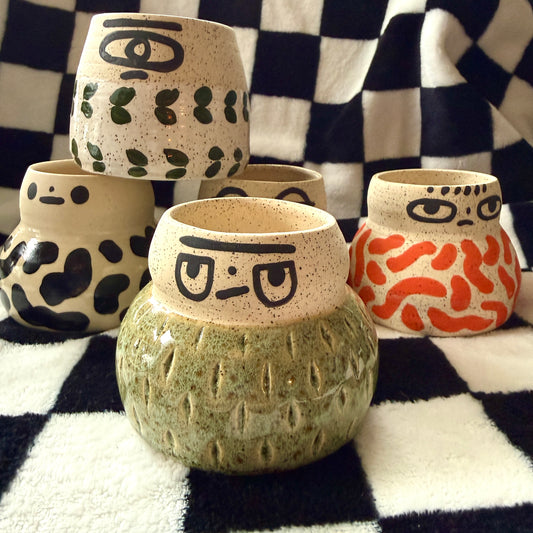 One-of-a-kind Little Forest Planters