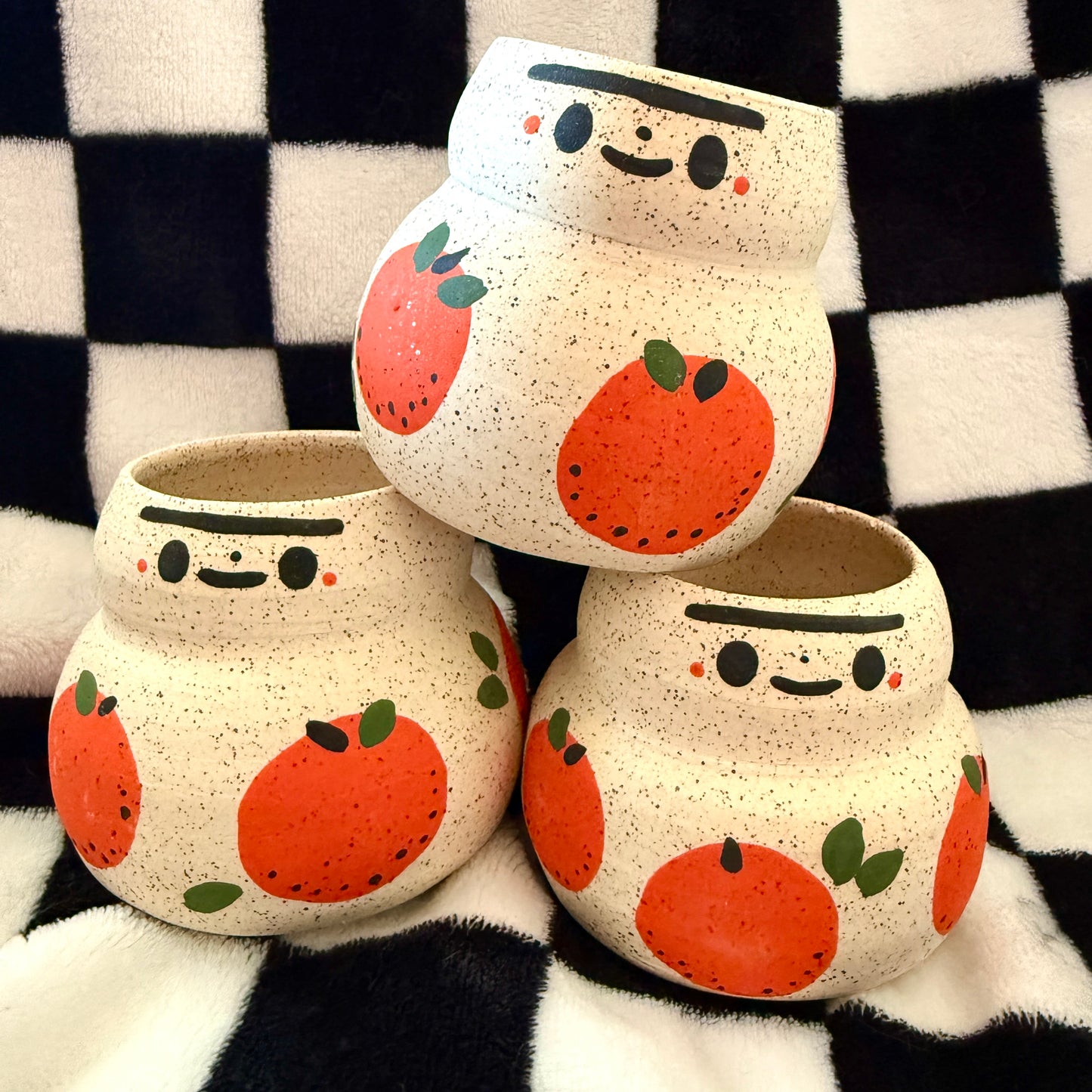 Orangey Little Forest Planter