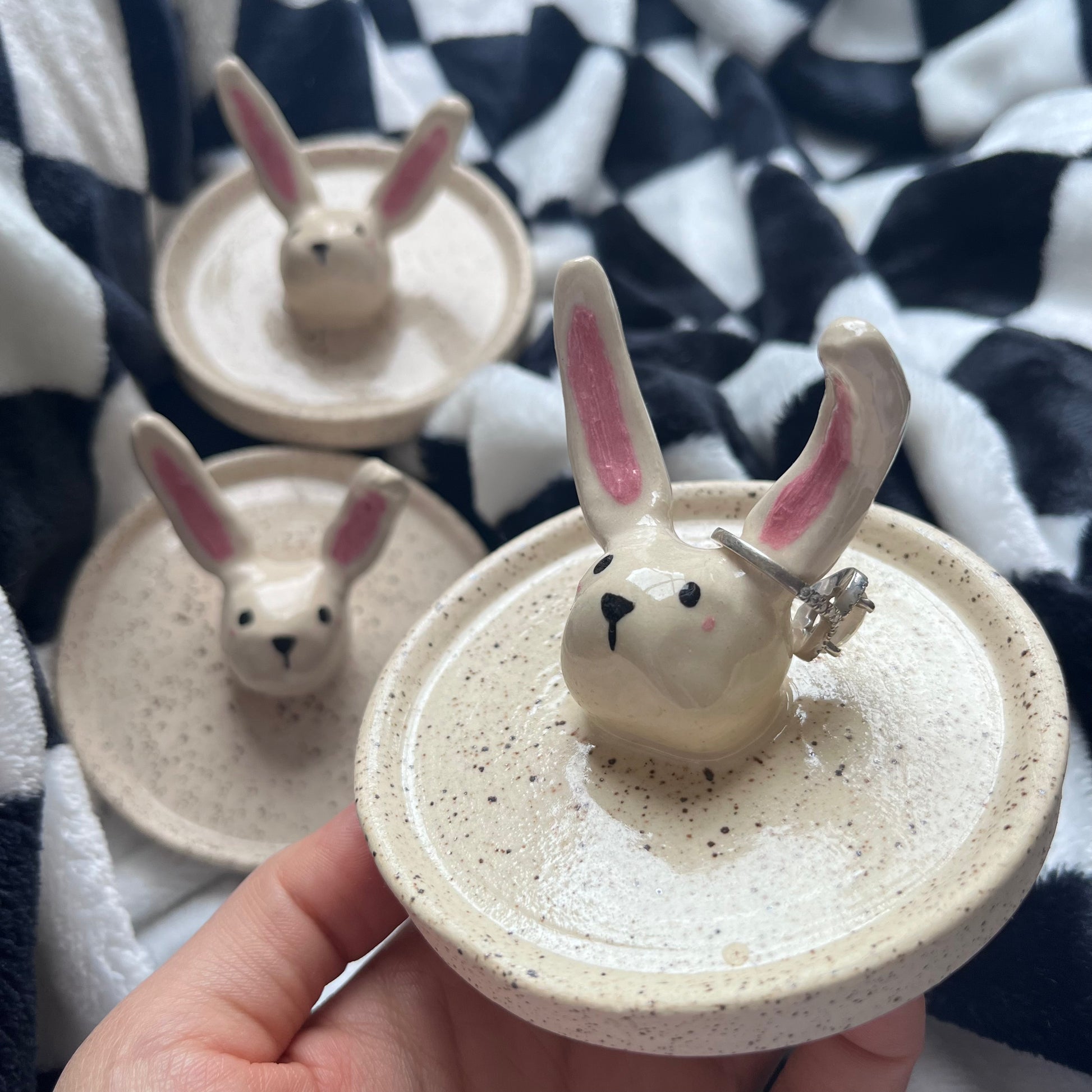 Rabbit best sale ring holder